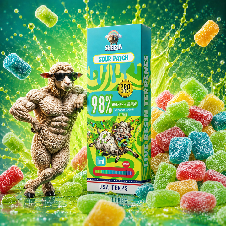 Sheesh H3 sour patch pro 1ml