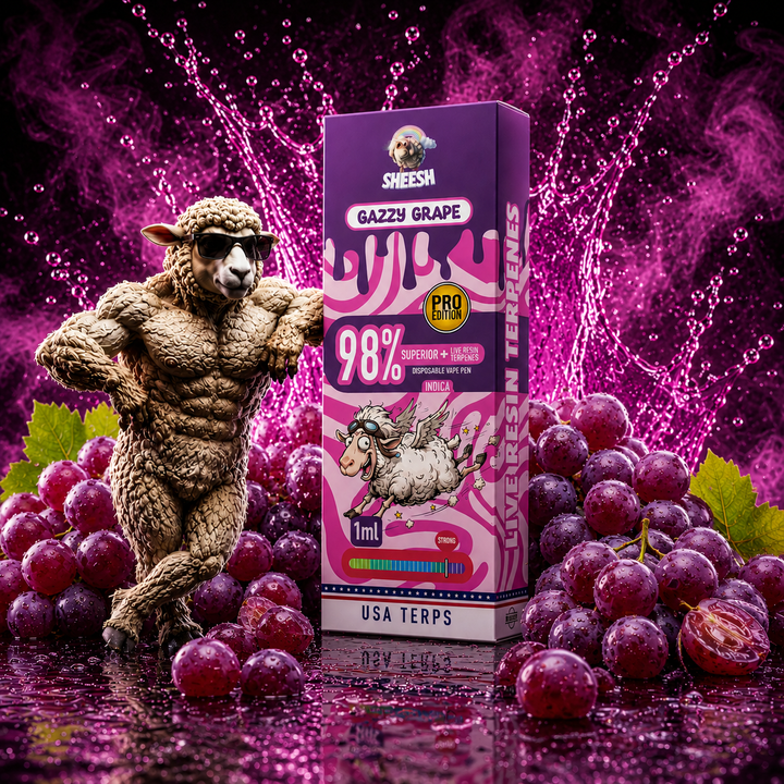 Sheesh H3 Gazzy Grape pro 1ml