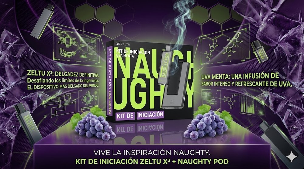 Naughty Pod Starter Kit — Grape Mint