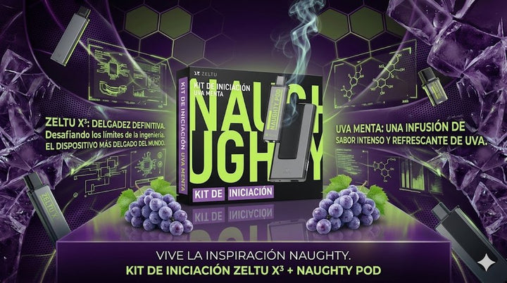Naughty Pod Starter Kit — Grape Mint