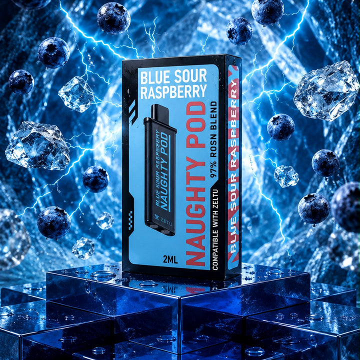 Naughty Pod Blue Sour Raspberry