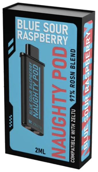 Naughty Pod Blue Sour Raspberry