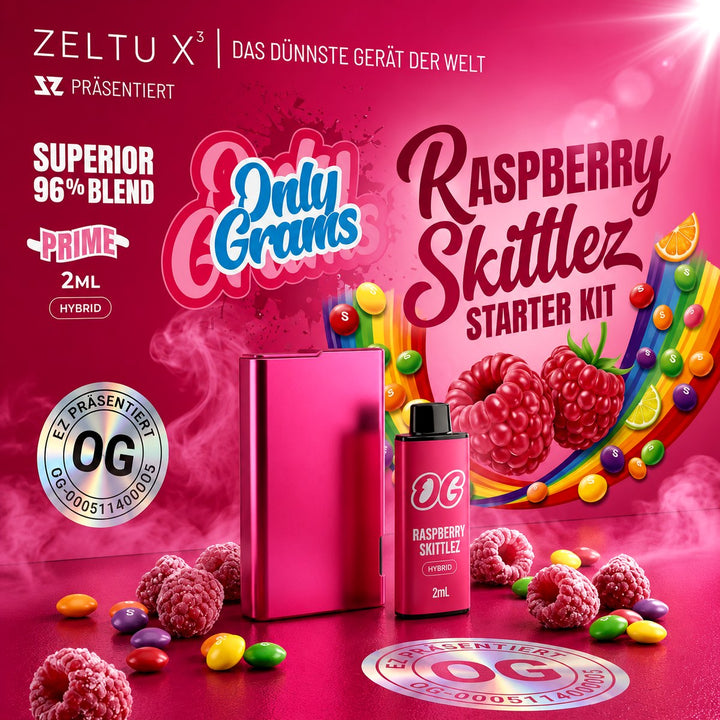 Zeltu Kit Raspberry Skittlez